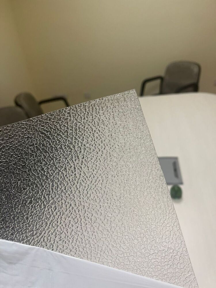 High Quality Polycarbonate Embossed Sheets - Color: Black