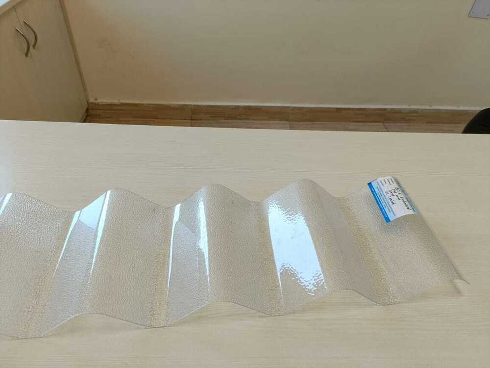 Embossed Polycarbonate Sheet - Color: Transparent