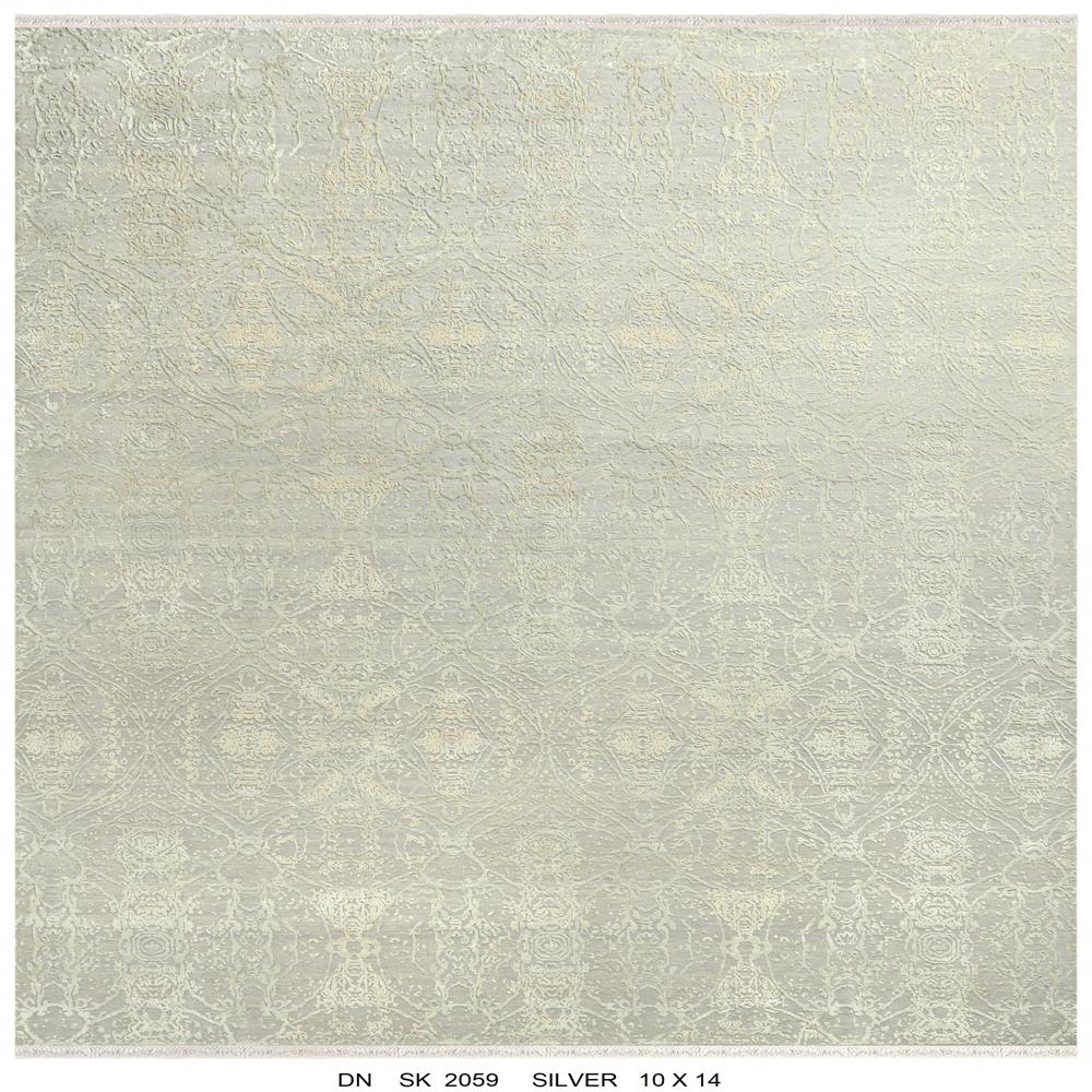 10X14 Feet Camel Pink Color Carpet - Design: Modern