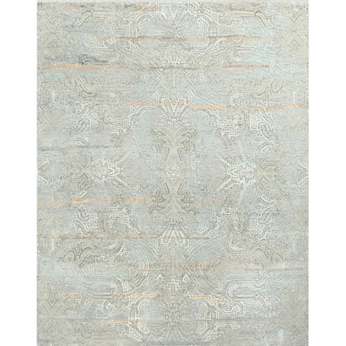 8x10 Feet Grey Peach Color Carpet