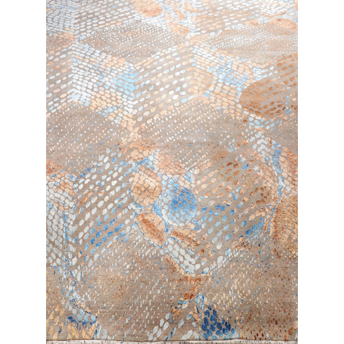 9x12 Feet Camel Blue Color Carpet