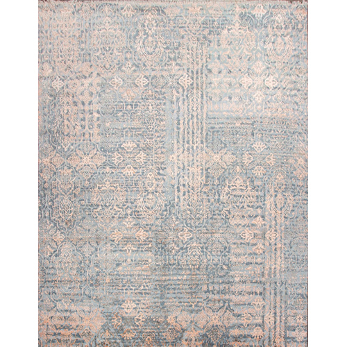 8x10 Feet Grey Peach Color Carpet