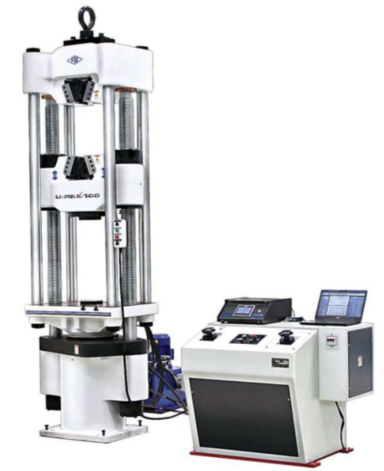 Electronic Universal Testing Machine (Model: Umax-100) - Application: Industrial Labs