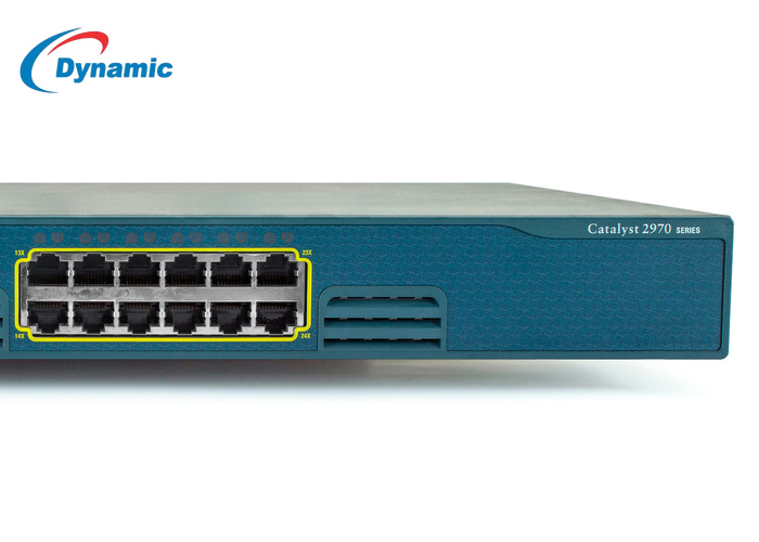 Cisco 2970g-24t-e Catalyst Switch - Cable Length: Standard Ethernet (Cat5e / Cat6) Meter (M)