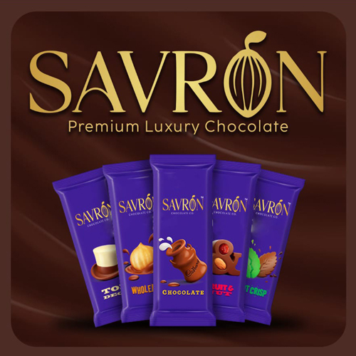 Savron Premium Luxury Chocolate Bar - Flavor: Various Flavor Available