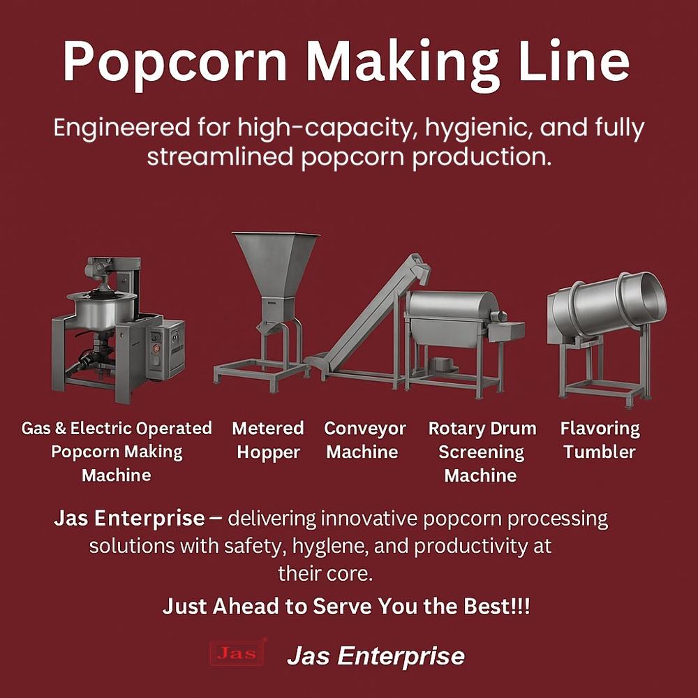 Industrial Popcorn Making Line