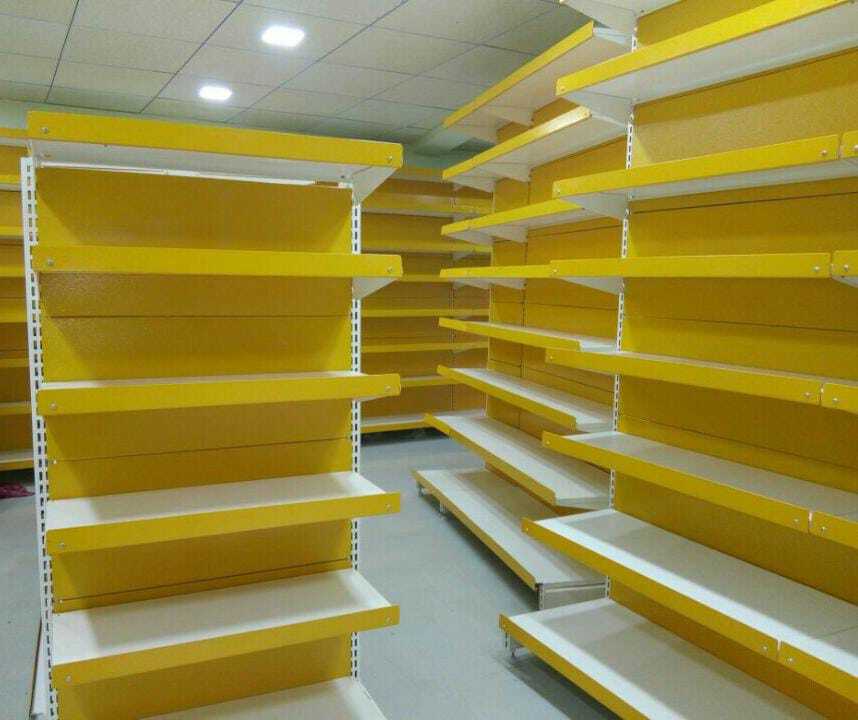 Shop Display Racks - Color: Powder-Coated (White / Grey / Custom)