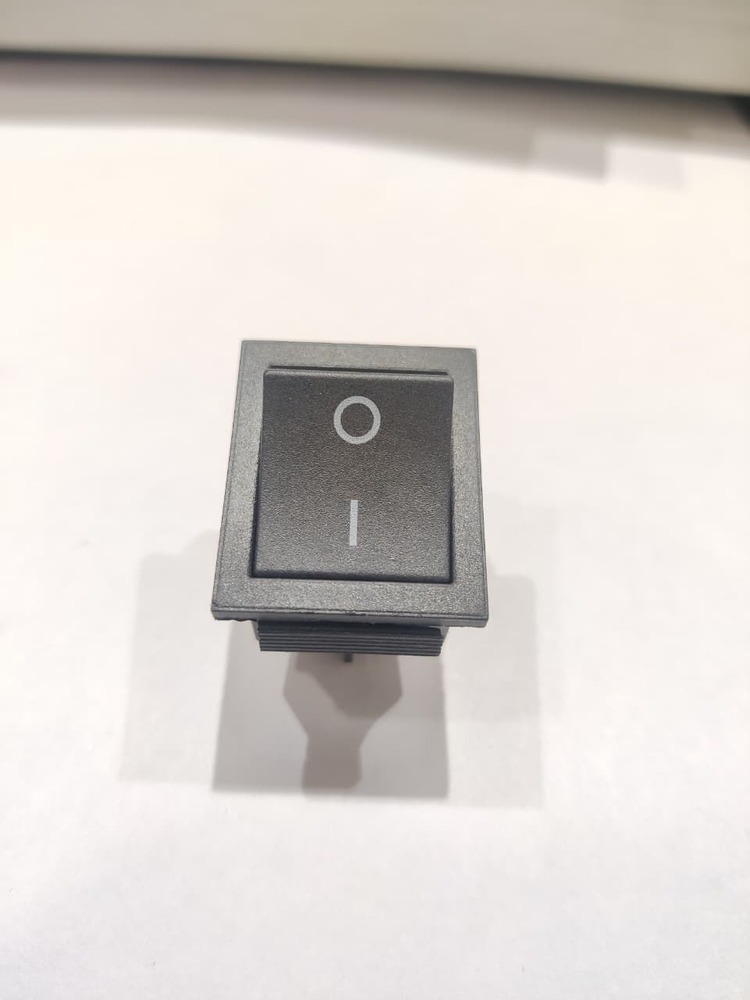 Rocker Switch Black 4 Pin 1 Way Spring Throw