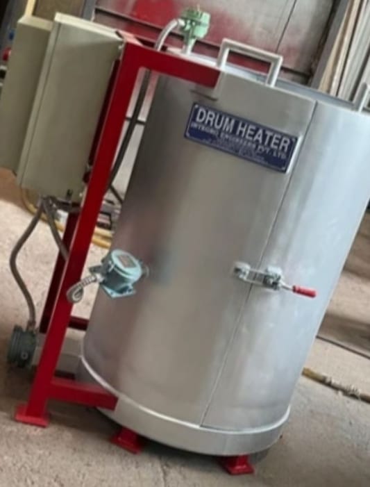 Jacketed Drum Heater - Capacity: 200 Ltr