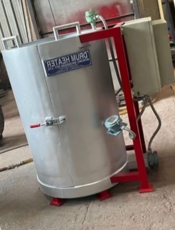 Jacketed Drum Heater - Capacity: 200 Ltr