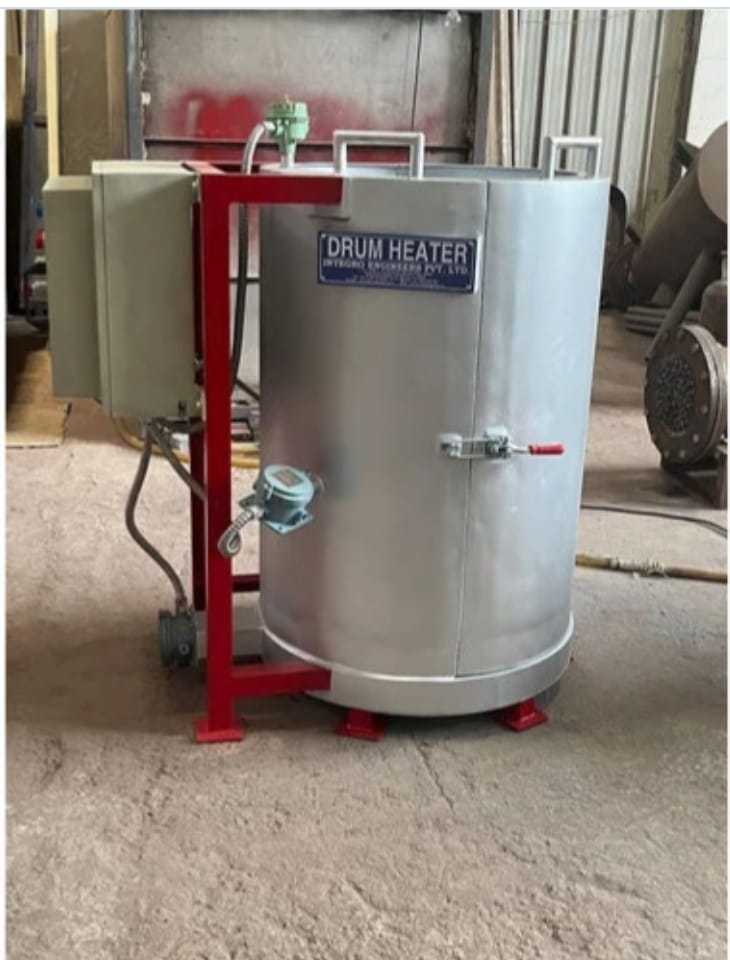 Jacketed Drum Heater - Capacity: 200 Ltr