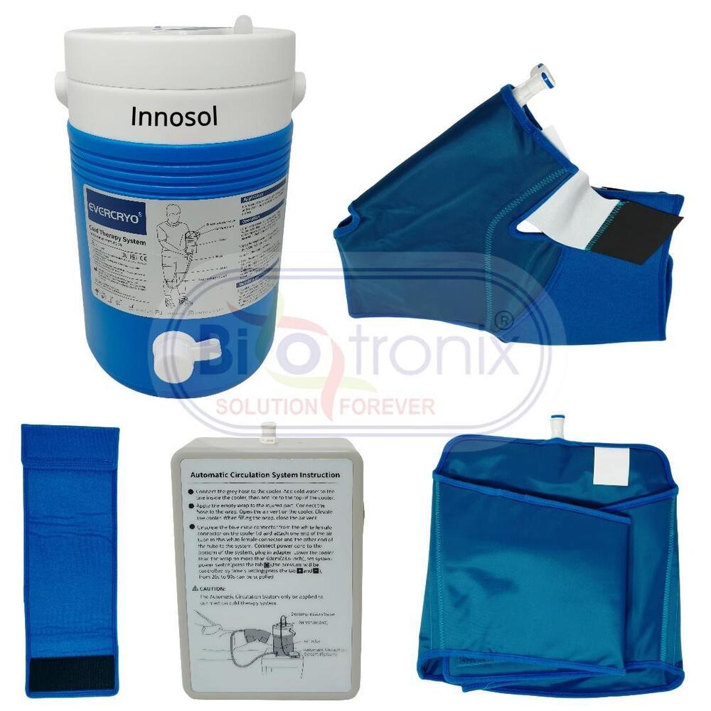 Motorized Cold Therapy Unit with Dedicated Pads for All Major Joints