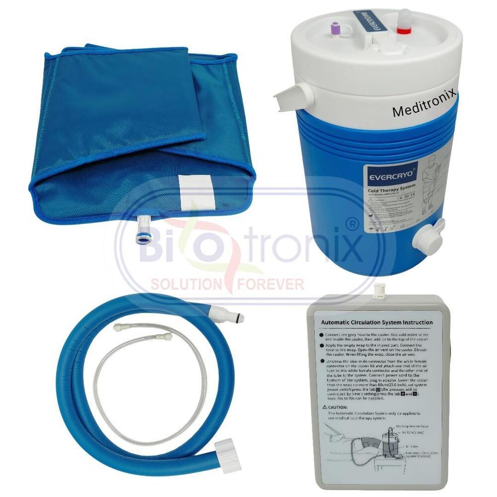Motorized Cold Therapy Unit with Dedicated Pads for All Major Joints