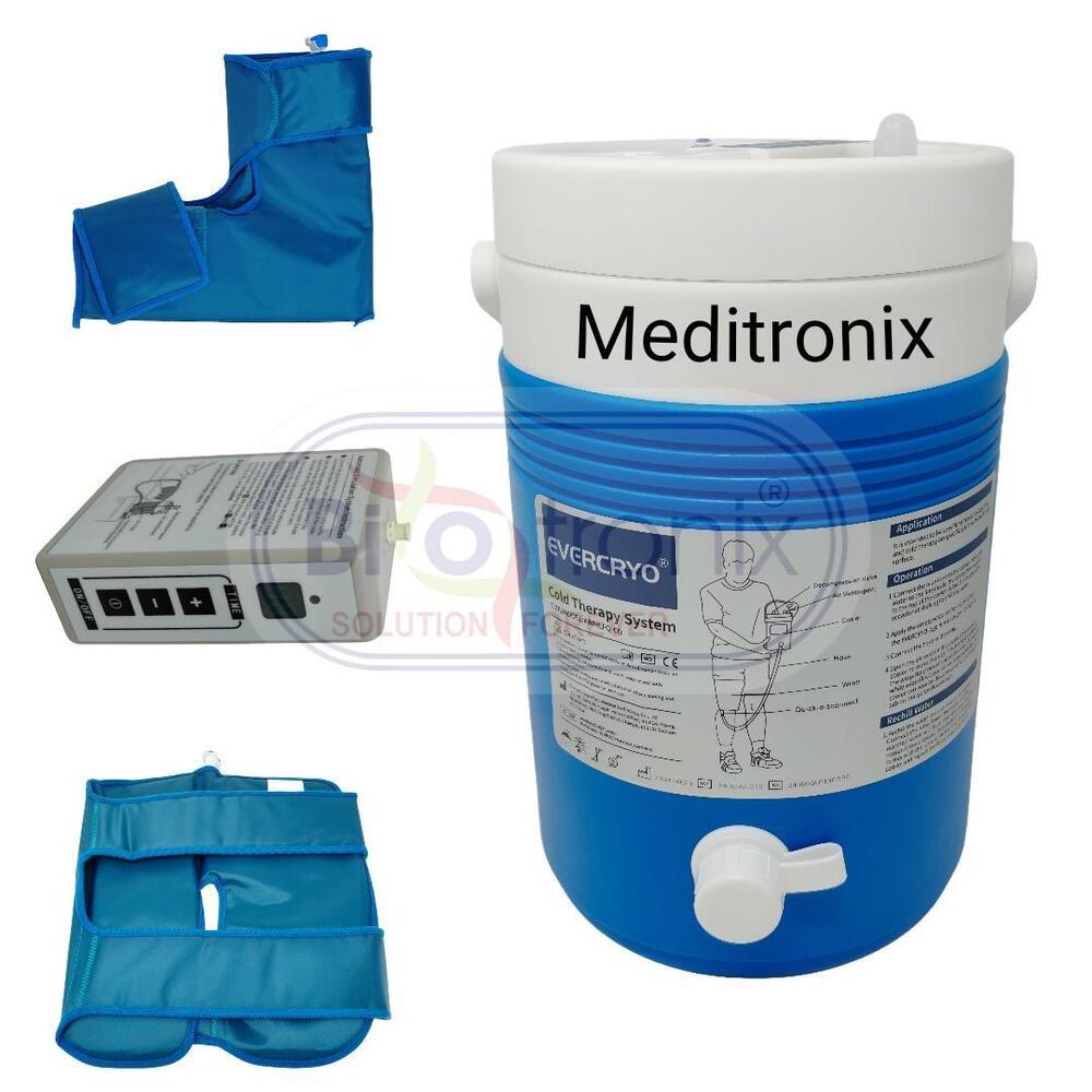 Motorized Cold Therapy Unit with Dedicated Pads for All Major Joints