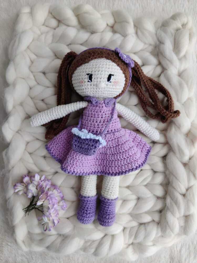 Handmade Crochet Doll - Color: Various Available