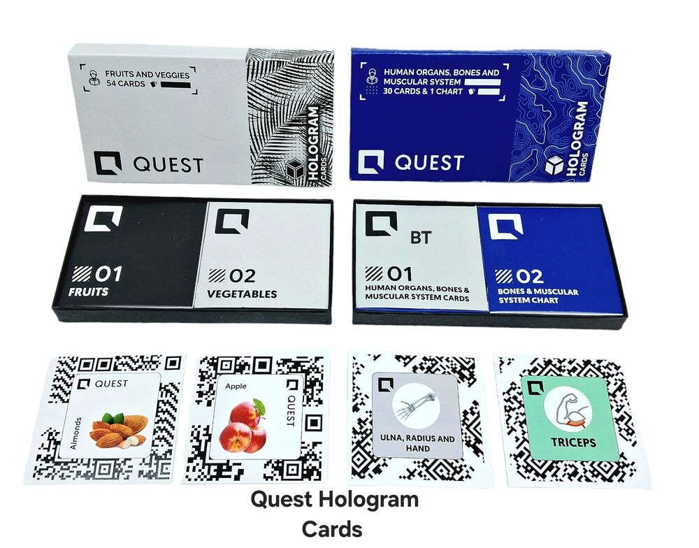Quest Hologram Cards - Feature: High Quality