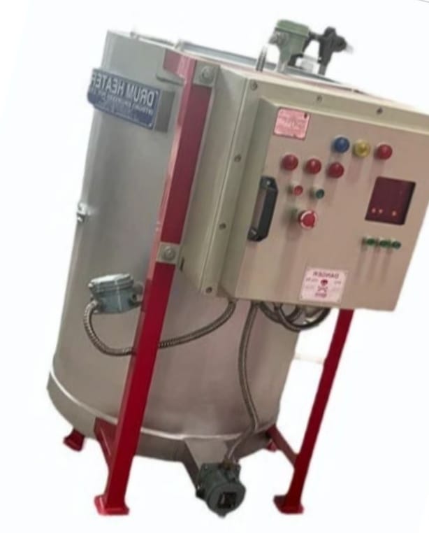 Jacketed Drum Heater - Capacity: 200 Ltr