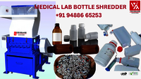 MEDICAL  LAB  WASTE BOTTLE   SHREDDER