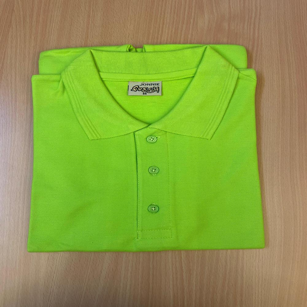 Fluorescent Green Cotton T Shirt