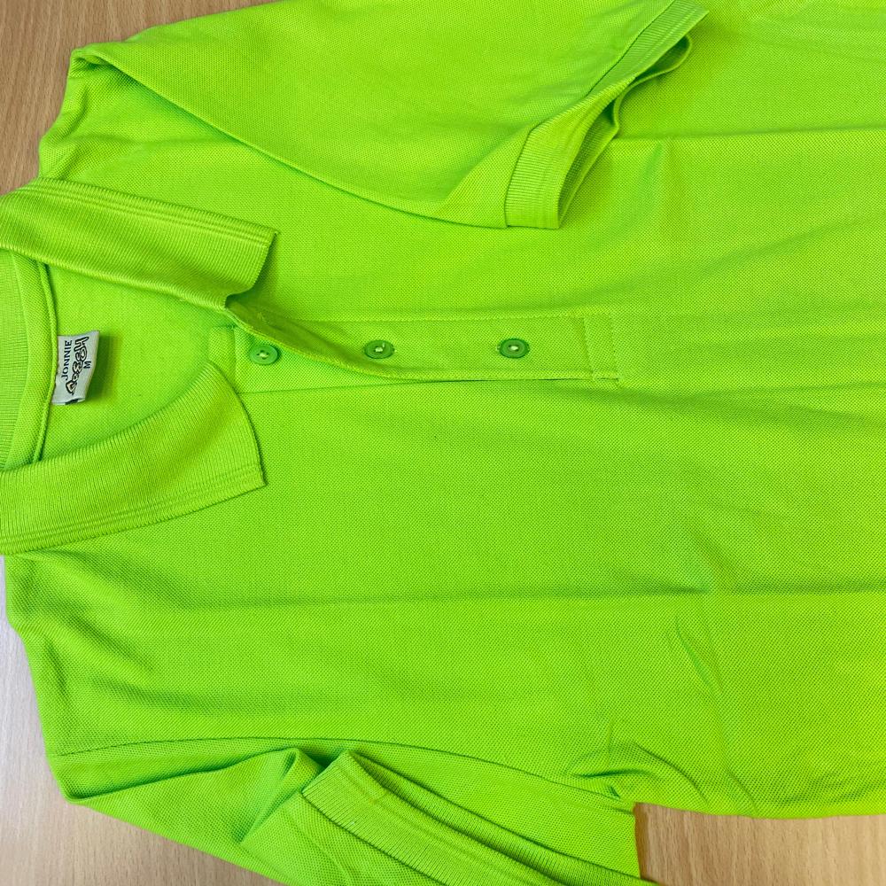 Fluorescent Green Cotton T Shirt