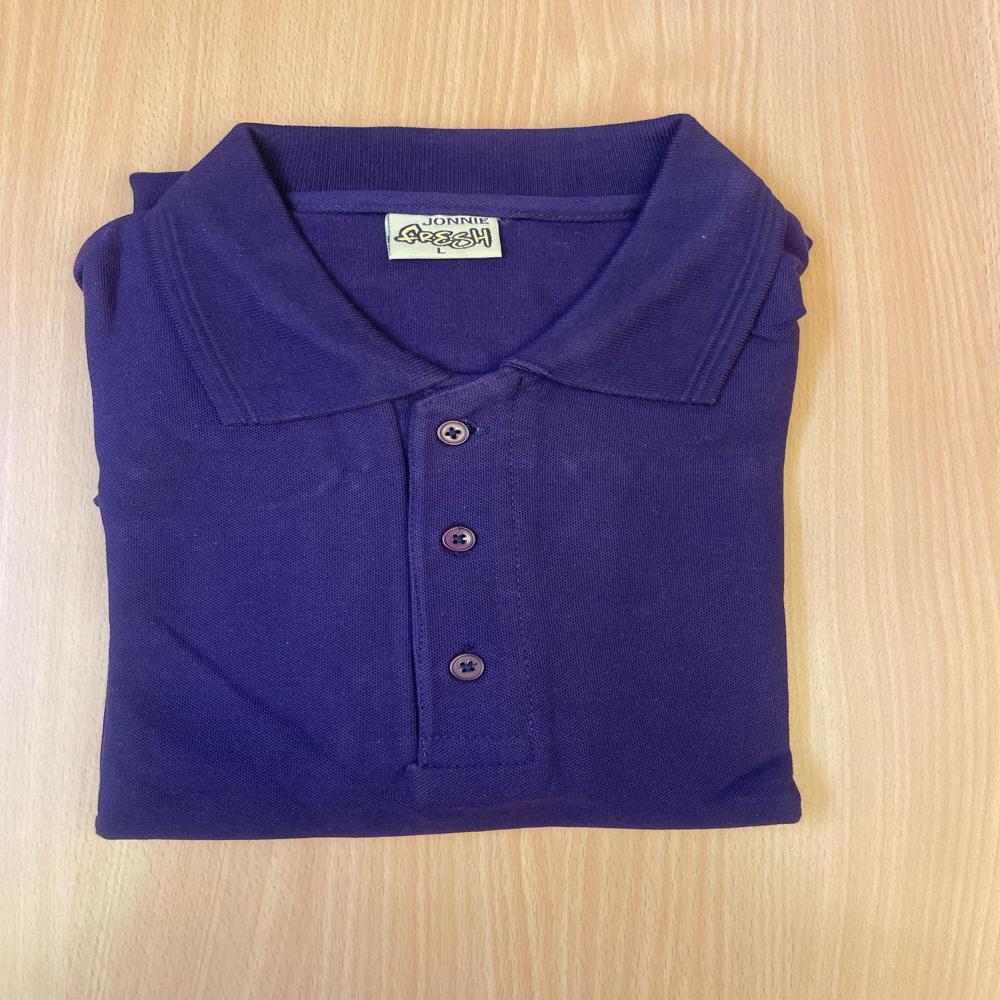 Purple Corporate Cotton T Shirt