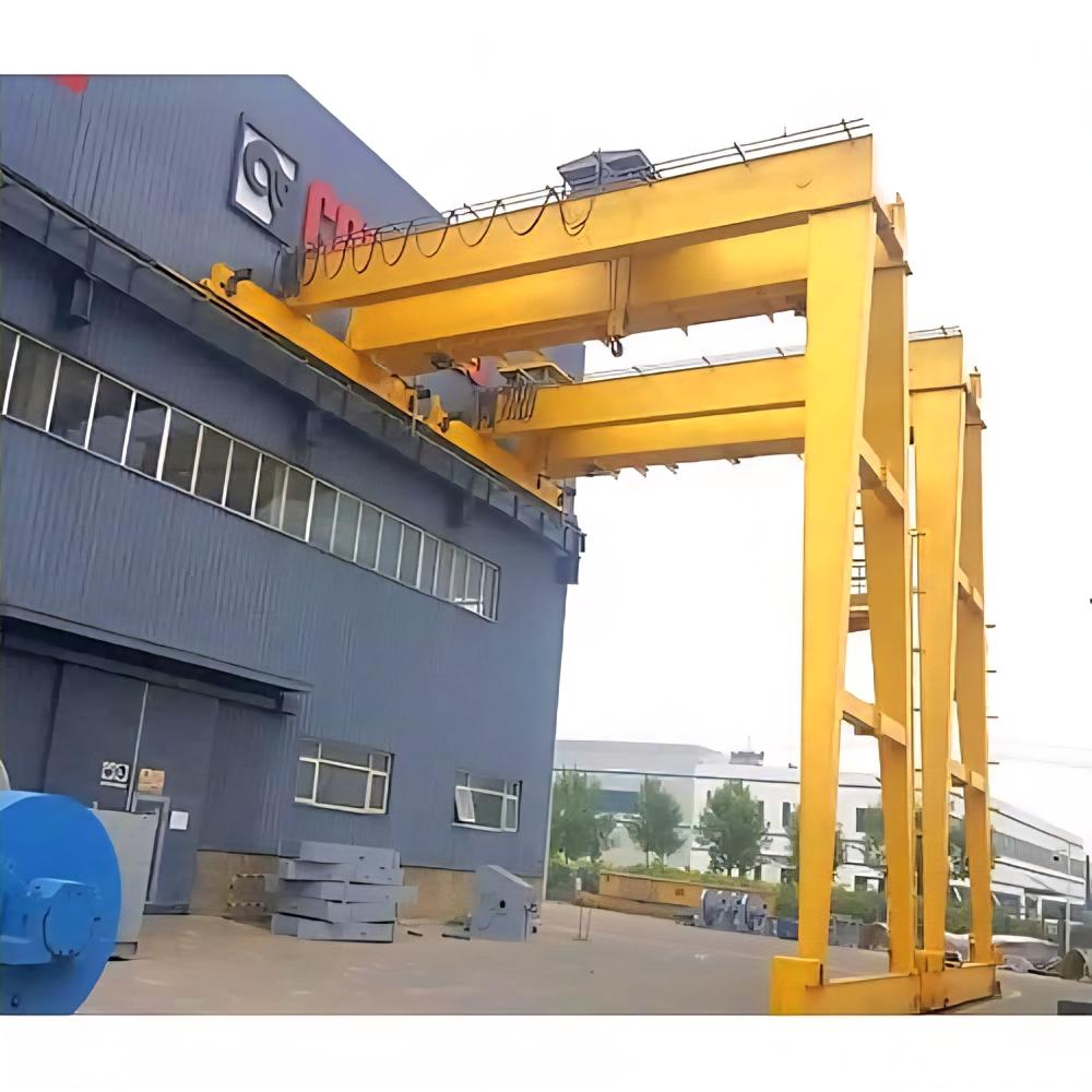 Double Girder Semi Goliath Crane - Feature: Stable Performance