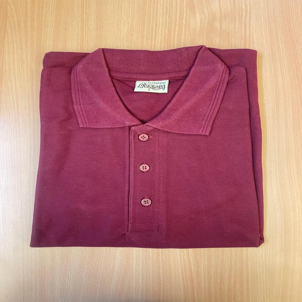 Maroon Corporate Cotton T Shirt