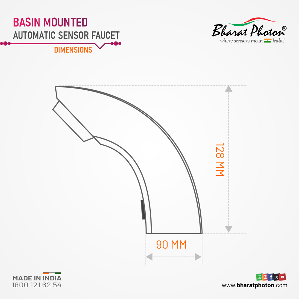 Automatic Sensor Faucet BP-F102 (Basin Mounted)