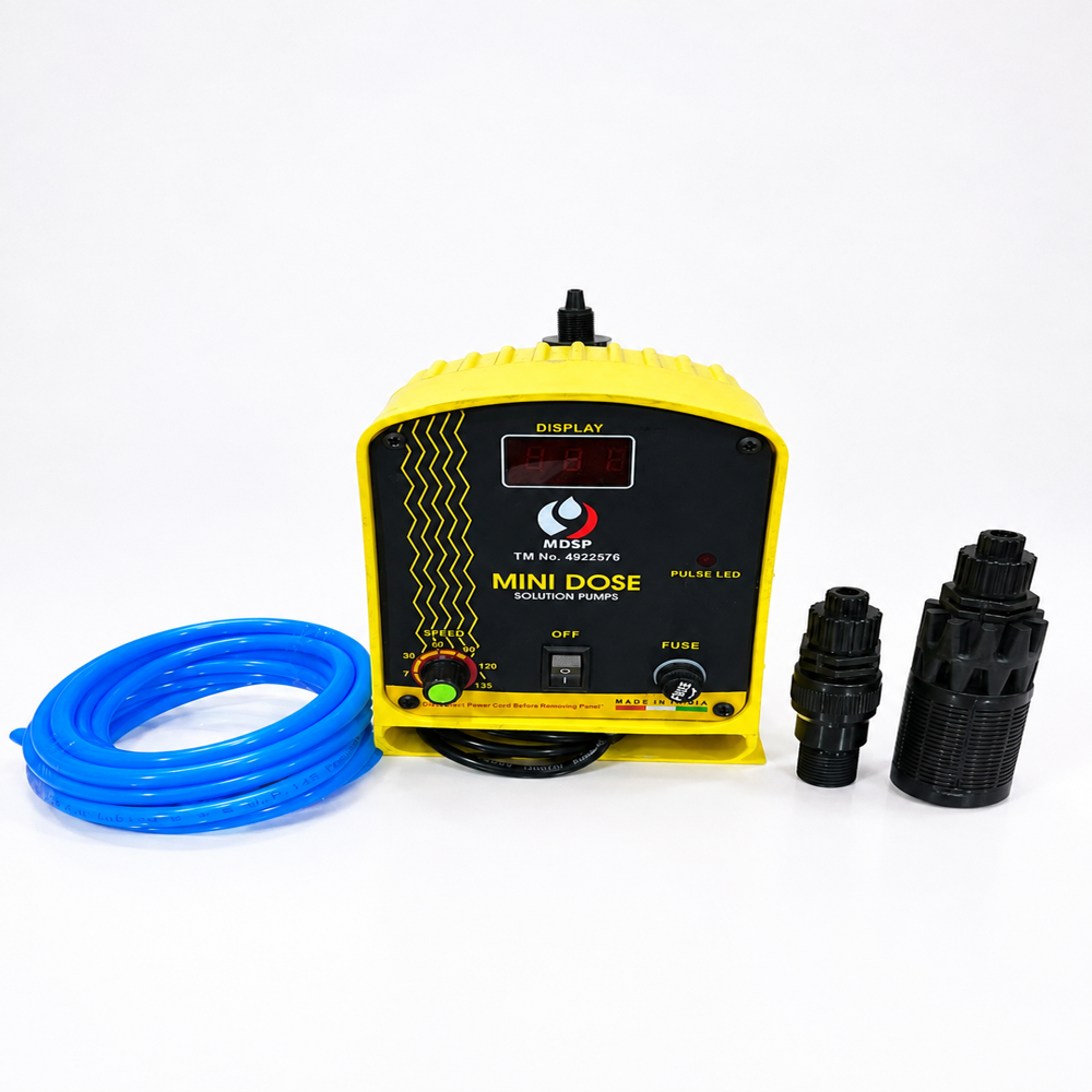Electronic Dosing Pump - Color: Yellow