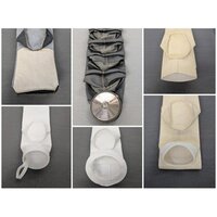 Fibreglass Filter Cloth Woven Filter Bags - Color: Black