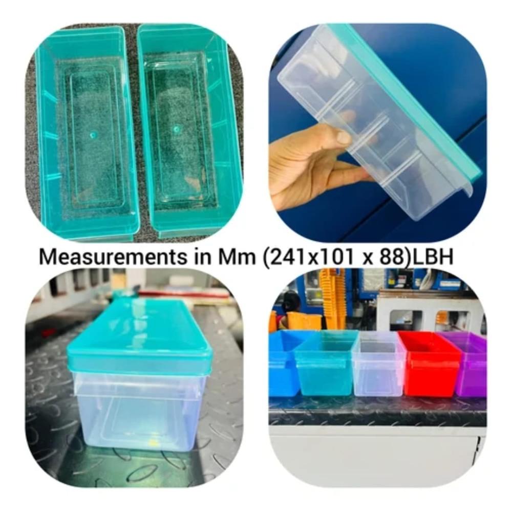 Rectangular Storage Medical Box - Color: Green