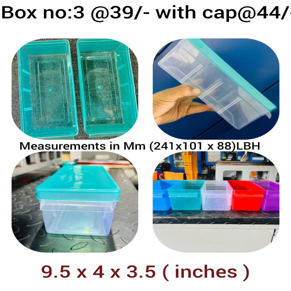 Pharmaceutical Box - Color: Transparent
