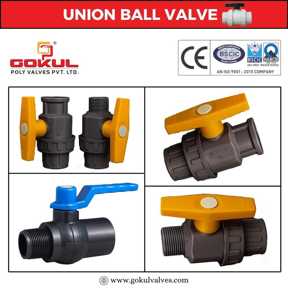 Gokul Single Union Female MTA Type Ball Valve