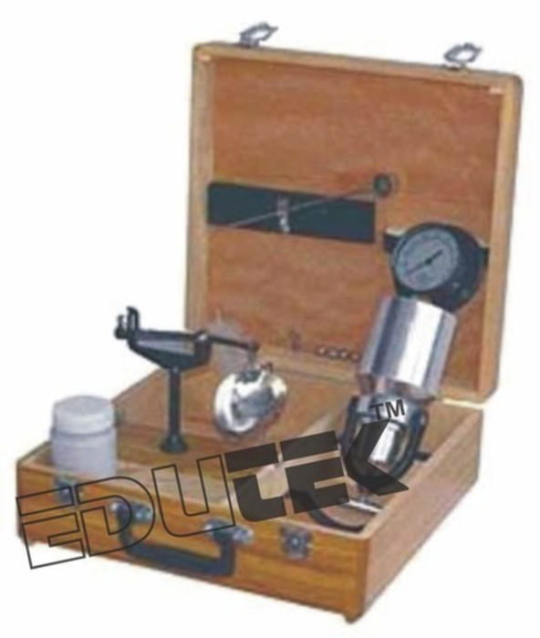 Soil Moisture Tester - Wood Carrying Case, 0-25% Or 0-50% Moisture Measurement, Includes Balance, Scoop, Steel Balls, Calcium Carbide Reagent, Cleaning Brush
