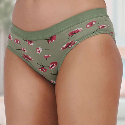 Rose Printed Panty - Color: Different Available