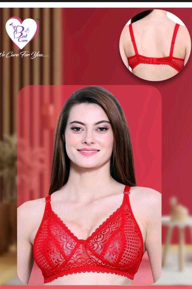Red Color Bra - Color: Different Available