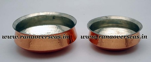 Polished Copper Serving Dishes