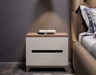 Wooden Bedside Table