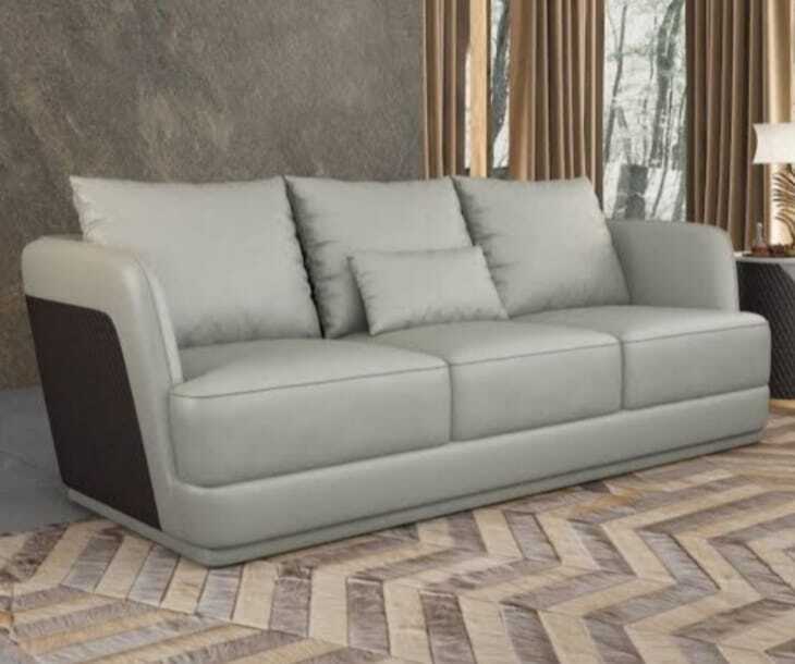White 3 Seater Sofa - Color: Different Available