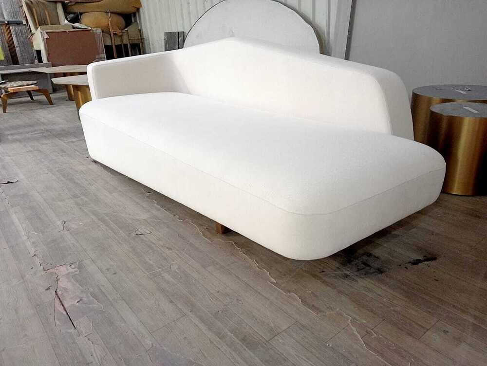 White 3 Seater Sofa