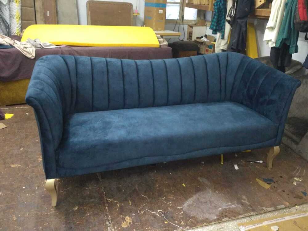Blue 3 Seater Sofa - Color: Different Available