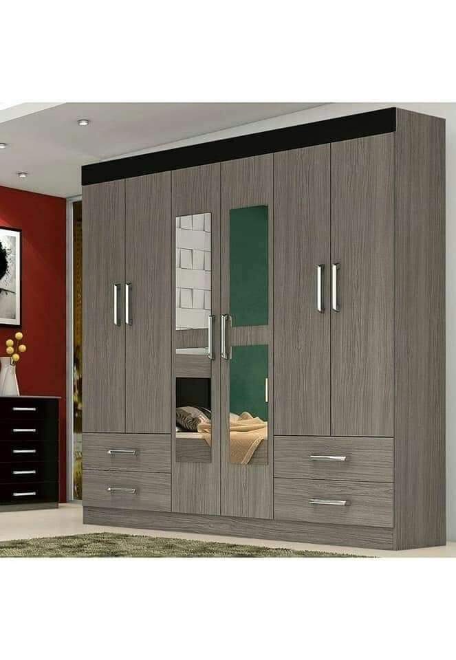 Custom Wooden Wardrobe - Color: Different Available