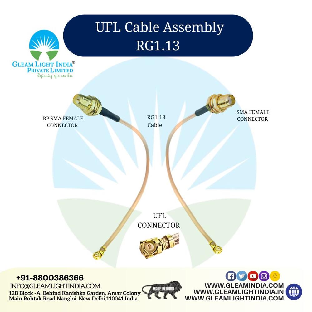 Sma Female To  Ufl Pigtail Extension Cable