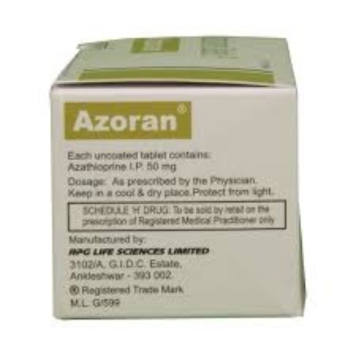 Azoran 50 Mg Tablet - Recommended For: Doctor