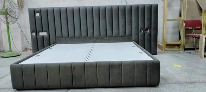 Solid Wooden Bed - Color: Different Available