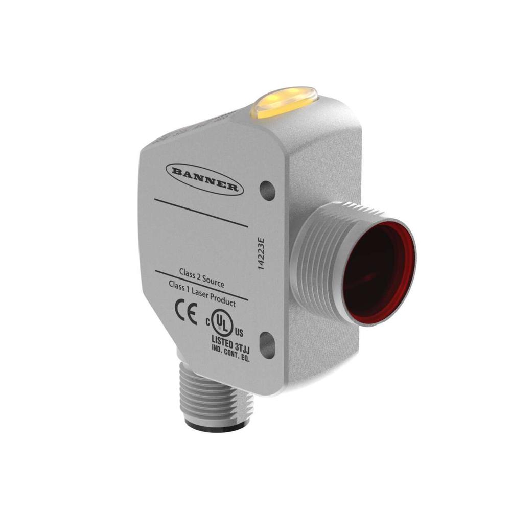 Q4xtulaf500-q8 Rugged Laser Distance Sensor - Input: 10 V