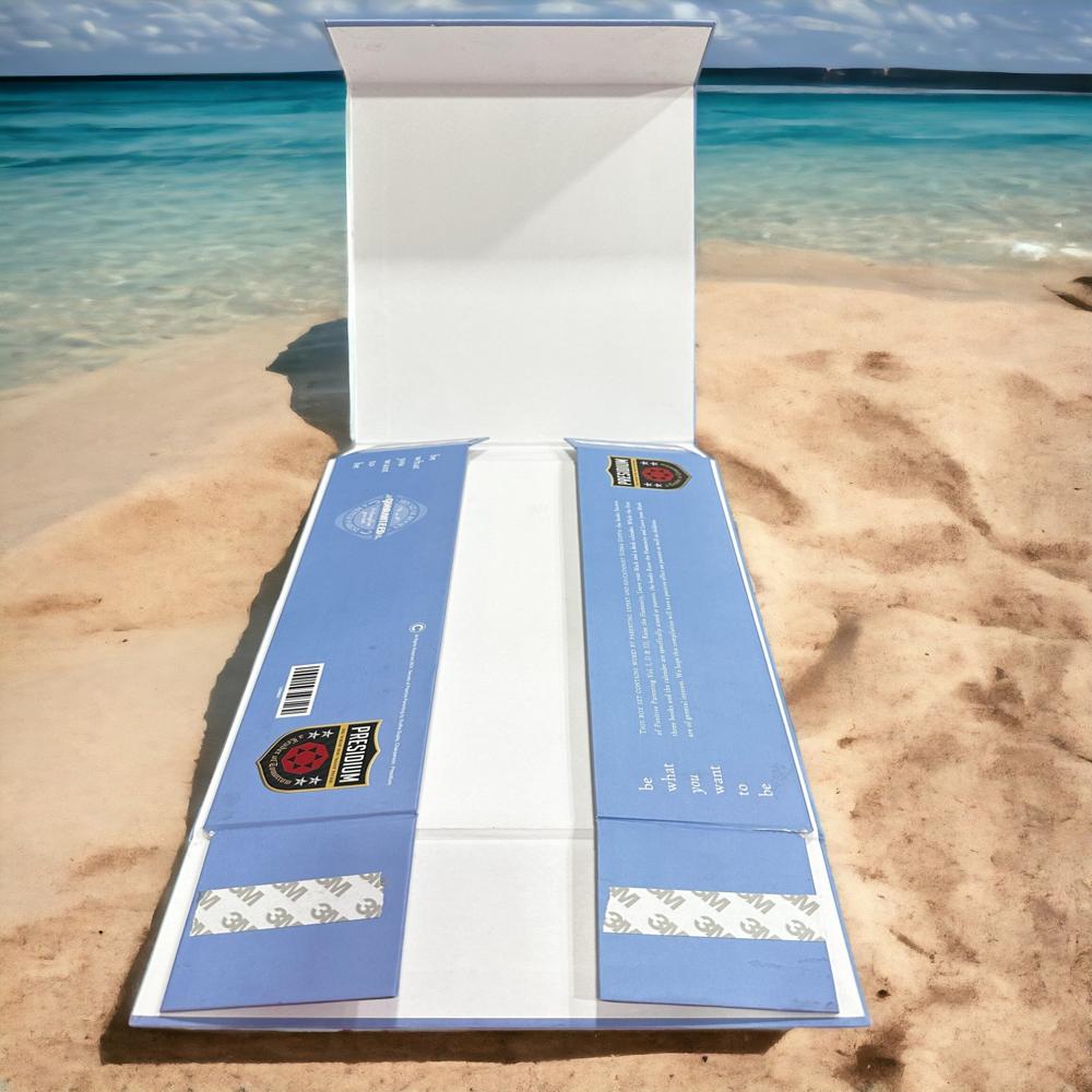Rigid Box With Magnetic Lock - Coating Type: Customized