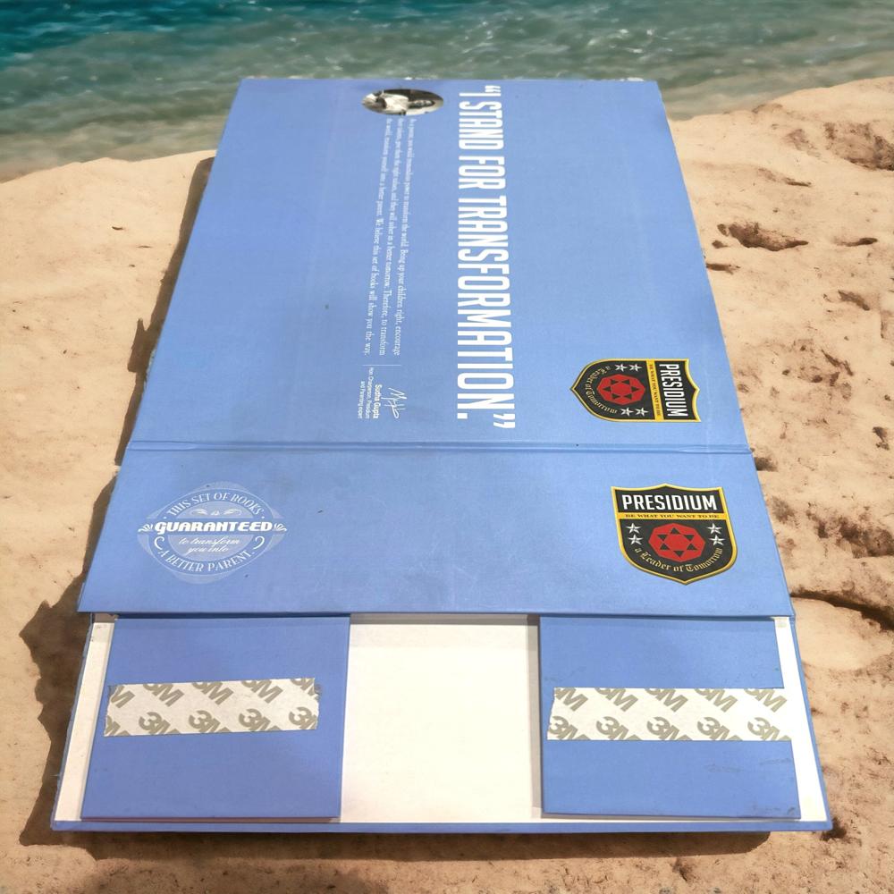 Rigid Box With Magnetic Lock - Coating Type: Customized