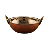 Copper steel kadhai