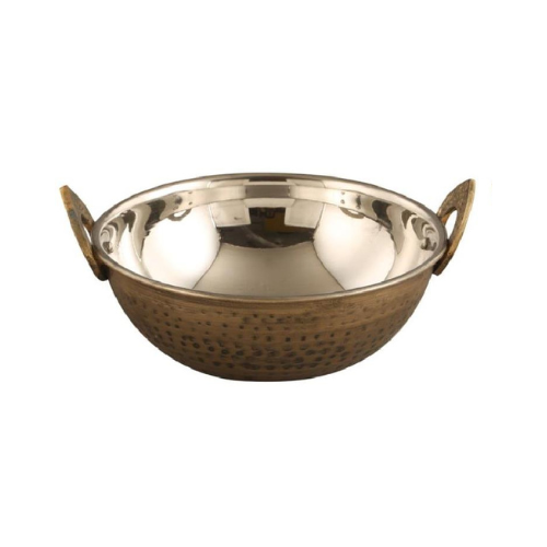 Copper steel kadhai